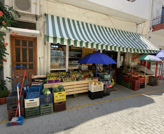 Le supermarché de Maria au centre